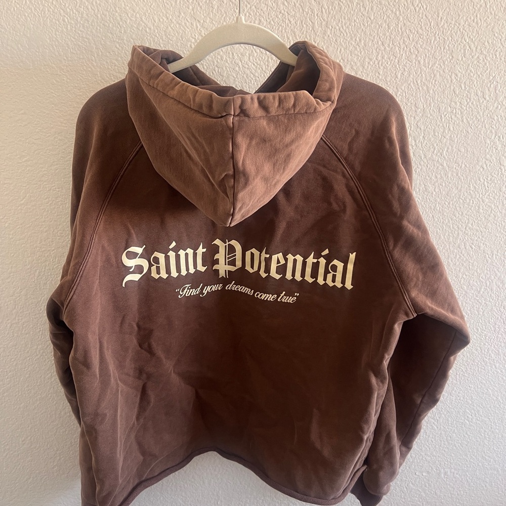 Brown Hoodie Jacket